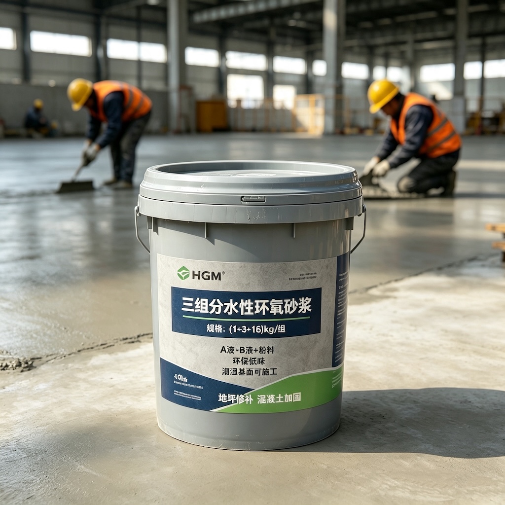 秦皇岛三组份水性环氧砂浆